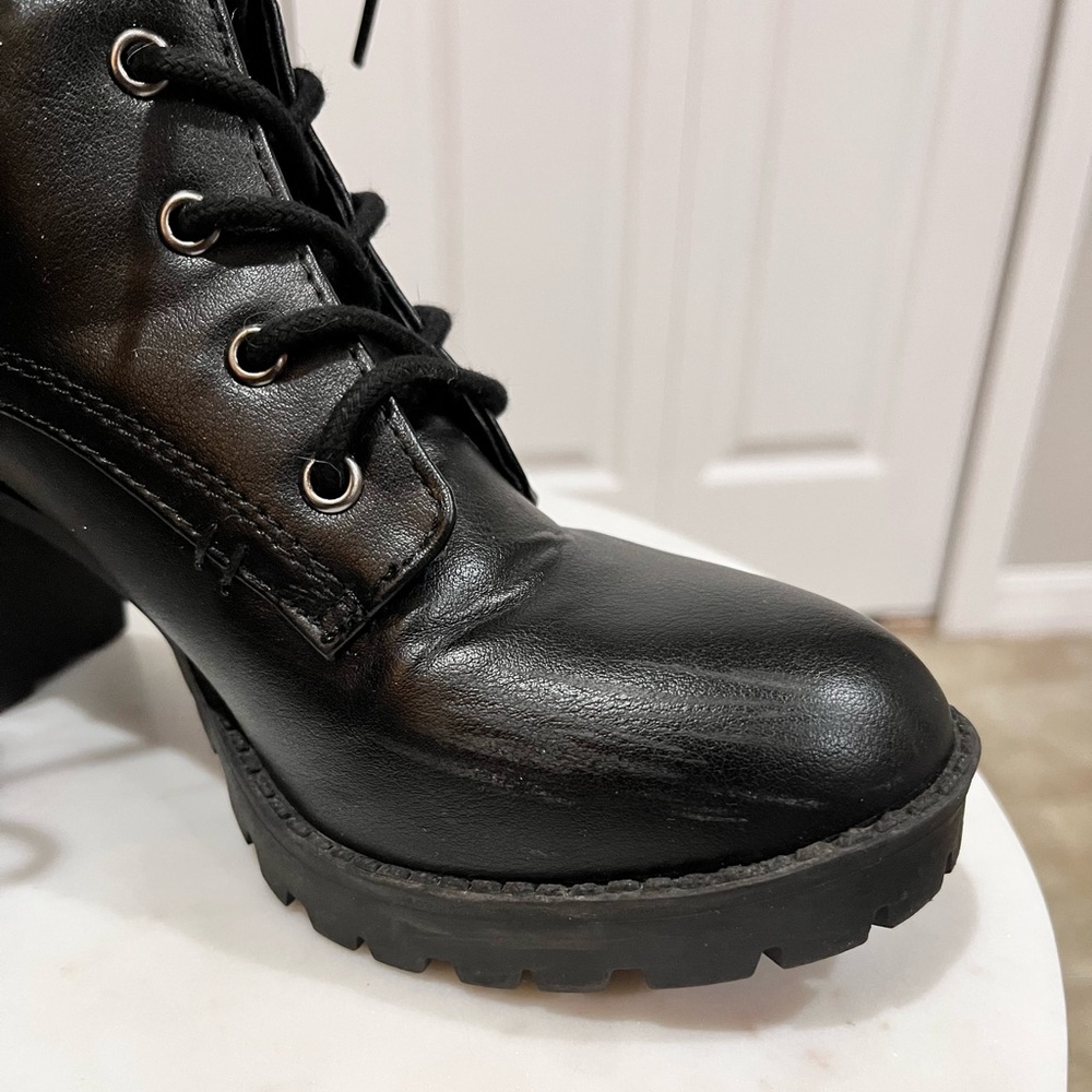 Steve Madden Compton black ankle boots 8 - Picture 7 of 9